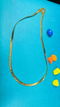 Fasionable and trendy golden neck chain for girls and women